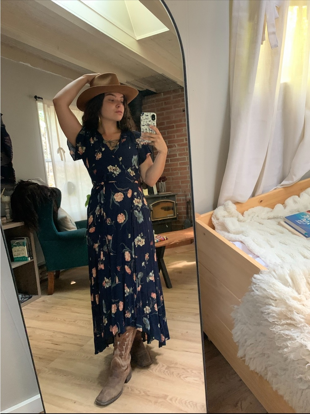 Christy Dawn Autumn Wrap Dress